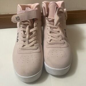 Fila pink shoe size 10